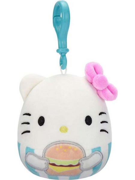 Jazwares Squishmallows Sanrio Food Truck Treats Hello Kitty με Κλιπ 9cm