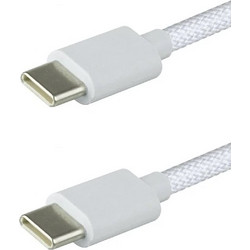 GreenMouse Braided USB-C to USB-C 1m White 8721161222422
