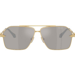 Versace VE2284 10026G Ανδρικά Γυαλιά Ηλίου Aviator Μεταλλικά Χρυσά με Μαύρο Φακό