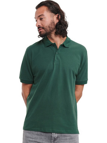 Russell Europe Ανδρική Μπλούζα Polo Κοντομάνικη Κυπαρισσί R-569M-0
