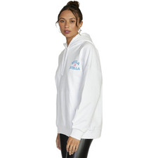 RVCA Γυναικείο Φούτερ Oversized με Κουκούλα & Τσέπες Άσπρο F3HORARVF2