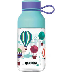 Quokka Ice Kids Balloons Παιδικό Παγούρι Πλαστικό BPA Free Γαλάζιο 430ml