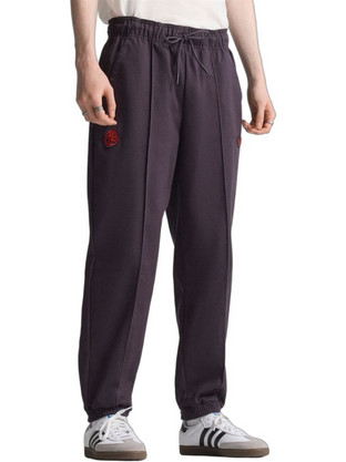 Adidas Bayern Terrace Ανδρικό Παντελόνι Φόρμας με Λάστιχο Μαύρο JN0252