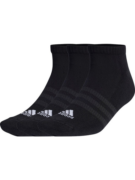 Adidas Ανδρικές Κάλτσες Κοντές Μαύρες 3Pack IC1332
