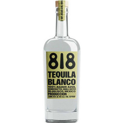 818 Tequila Blanco 100% Agave Azul 40% 700ml
