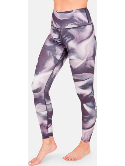 Volcom Γυναικείο Κολάν Μακρύ Ψηλόμεσο Μωβ H2252502-NRV