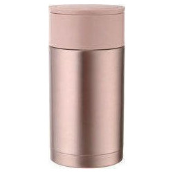 Maestro Δοχείο Φαγητού Θερμός Inox 600ml Ροζ Χρυσό