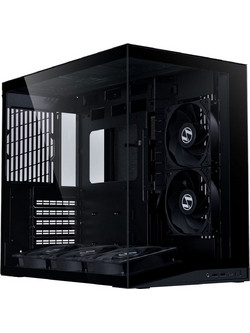 Lian Li O11 Dynamic Mini V2 Flow Black Midi Tower Κουτί Υπολογιστή με Πλαϊνό Παράθυρο