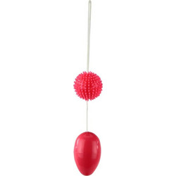 Baile Twins Balls Πρωκτικές Μπίλιες Κόκκινες D-219246