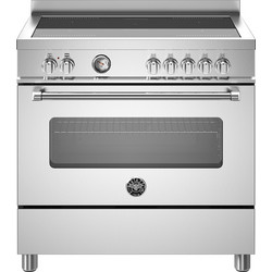 Bertazzoni MAS95I1EXT Κουζίνα Ηλεκτρική 86lt με Επαγωγικές Εστίες 89.5cm