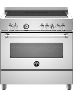 Bertazzoni MAS95I1EXT Κουζίνα Ηλεκτρική 86lt με Επαγωγικές Εστίες 89.5cm