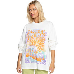 Billabong Long Mystic Γυναικείο Φούτερ Oversized Εκρού EBJZT00194-SCS