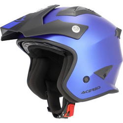 Acerbis Aria 2 Metallic Blue Matt Κράνος Μηχανής Jet 1250gr
