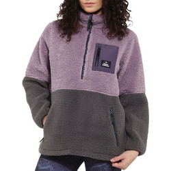 Horsefeathers Elvira Γυναικείο Φούτερ Fleece με Τσέπες Μωβ Χακί TW033D