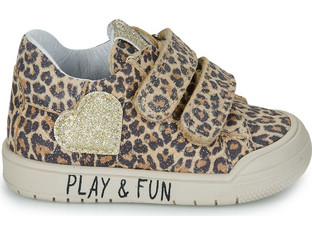 Bopy Renosa Παιδικά Sneakers Καφέ Χρυσά