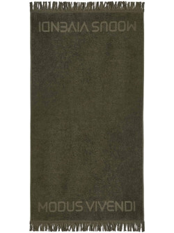 Modus Vivendi Original Πετσέτα Θαλάσσης Χακί 100x180cm