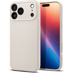 Spigen Liquid Air Back Cover Natural Titanium (iPhone 17 Pro)