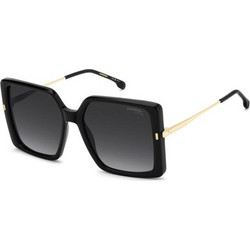 Carrera CA3070/S 2M2/9O Γυναικεία Γυαλιά Ηλίου Τετράγωνα Μαύρο Χρυσό με Μαύρο Φακό