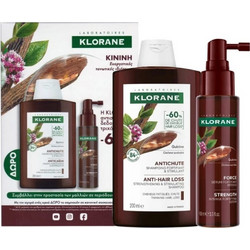 Klorane Quinine Σετ Σαμπουάν 200ml & Serum 100ml κατά της Τριχόπτωσης 2τμχ