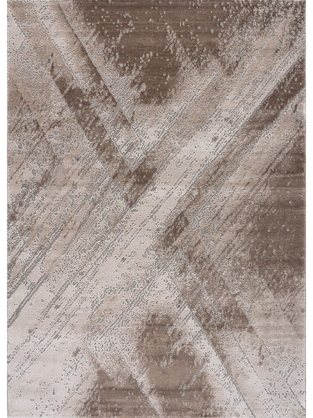 Beauty Home Zenia Χαλί Ορθογώνιο 165x230cm Art 9443 Μπεζ Γκρι