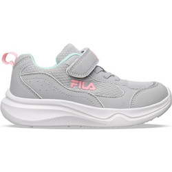 Fila Memory Renzo V Παιδικά Sneakers Γκρι Ροζ 3SW53001-390
