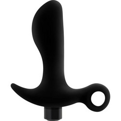Blush Prostate Massager Πρωκτική Σφήνα Ασύρματη με Δόνηση για Μασάζ Προστάτη 10.7cm Μαύρη