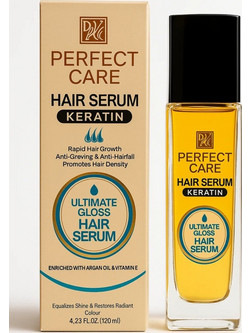 Perfect Care Ultimate Gloss Serum Μαλλιών Κερατίνης 120ml