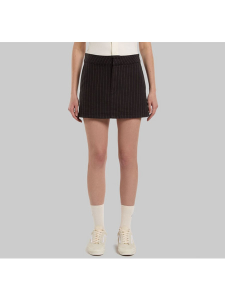 Dickies Μίνι Φούστα Υφασμάτινη Ριγέ Μαύρη DK0A4Z88BLK1