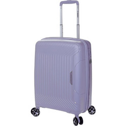 Diplomat TD8001 Βαλίτσα Καμπίνας 55x39x23cm με 4 Ρόδες Λιλά