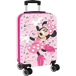 Safta Minnie Mouse Naive 612512851 Παιδική Βαλίτσα Καμπίνας 55x34.5x20cm Ροζ