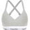 Calvin Klein Μπουστάκι Push Up χωρίς Μπανέλα Γκρι LV00QF8500-P7A