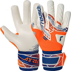 Reusch Attrakt Gold X NC Γάντια Τερματοφύλακα Λευκά Πορτοκαλί 5570982-2500