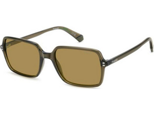 Polaroid Eyewear PLD6247/S 09Q/MU Ανδρικά Γυαλιά Ηλίου Τετράγωνα Κοκάλινα Γκρι με Καφέ Φακό