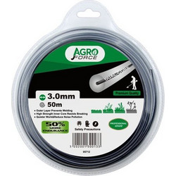 Agroforce 05712 Μεσινέζα Αλουμινίου Πλεκτή 3mm x 50m