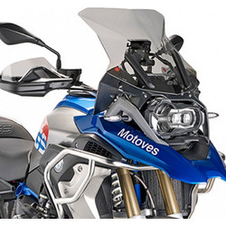 Givi 5124D Φιμέ Ζελατίνα Μηχανής για BMW R 1200 GS '13-'18 / R 1250 GS '19 / R 1250 GS ADV '19-'23 435x430mm GIVBMWZEL34