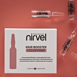 Nirvel Booster Color Fixer Αμπούλες Μαλλιών για Προστασία Χρώματος