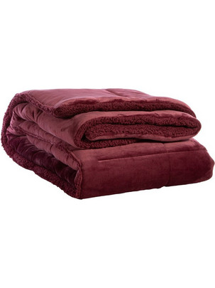 Nef-Nef Κουβερτοπάπλωμα Μονό Hollowfiber 160x220 Singular 1218 Bordo