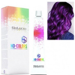 Salerm HD Colors Violet Ημιμόνιμη Βαφή Μαλλιών 150ml