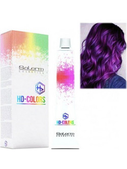 Salerm HD Colors Violet Ημιμόνιμη Βαφή Μαλλιών 150ml