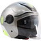 Str Strike Grey Yellow Κράνος Μηχανής Jet Str Strike Grey Yellow Κράνος Μηχανής Jet