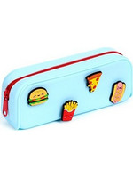 Puckator Foodiemals Charms Κασετίνα Βαρελάκι Γαλάζια PCASE97
