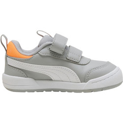 Puma Multiflex 2 Παιδικά Sneakers Γκρι Πορτοκαλί 312151-06