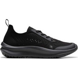 Clarks Γυναικεία Sneakers Μαύρα 26184291