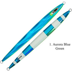 Maxel Wraith Τεχνητό Δόλωμα Πλάνος Φωσφοριζέ 23cm 400gr Aurora Blue Green