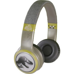 Lazerbuilt T-Rex Junior Ασύρματα Bluetooth Παιδικά Ακουστικά On Ear Μπεζ