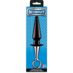 Dream Toys Menzstuff with Plated Handle Πρωκτική Σφήνα 13cm Μαύρη