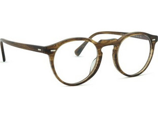 Oliver OV5186 1689 Ανδρικός Σκελετός Γυαλιών Οράσεως Κοκάλινος Καφέ