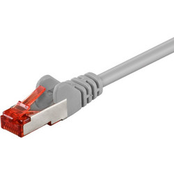 Goobay S/FTP Cat.6 Καλώδιο Δικτύου Ethernet 2m Grey 50887