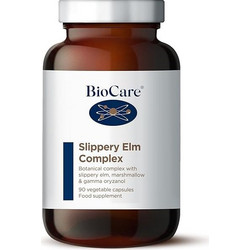 BioCare Slippery Elm Complex Πεπτικό Βοήθημα 90 Κάψουλες