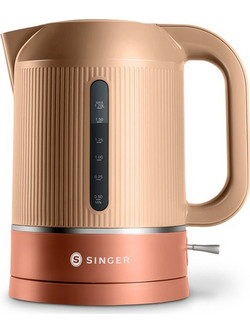 Singer Tiffanys WK 15060TER Ανοξείδωτος Βραστήρας 17lt 2200W